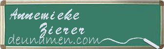 Annemieke Zierer Visitenkarte